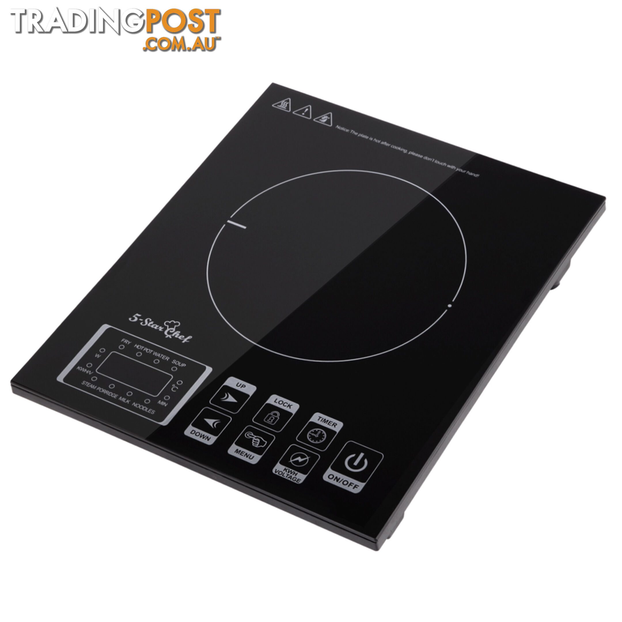 5 Star Chef Induction Cooktop w/ Digital Display Hotplate