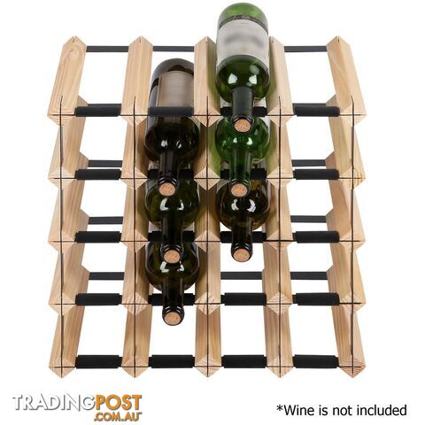 Timber Wine Rack 20 Bottles