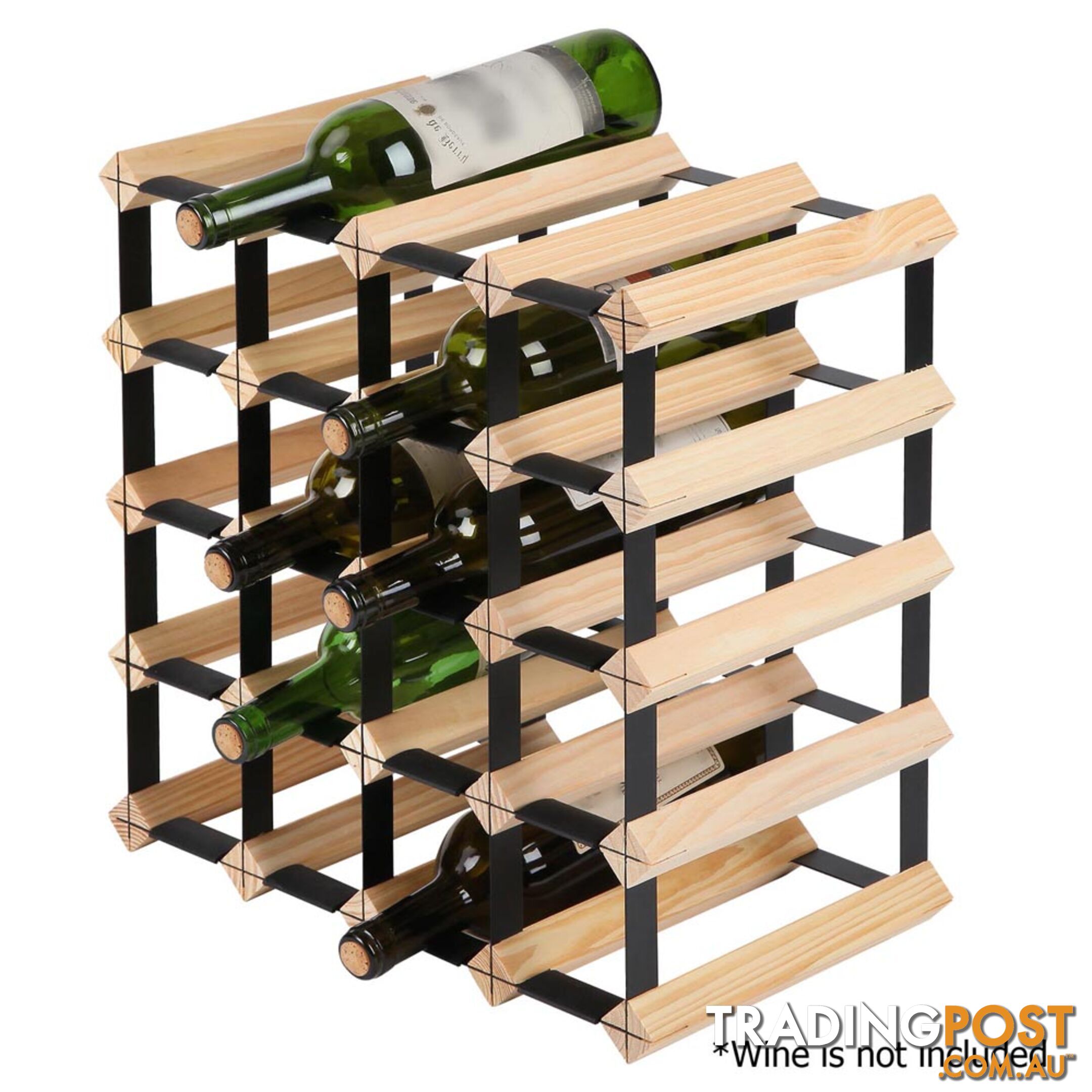 Timber Wine Rack 20 Bottles