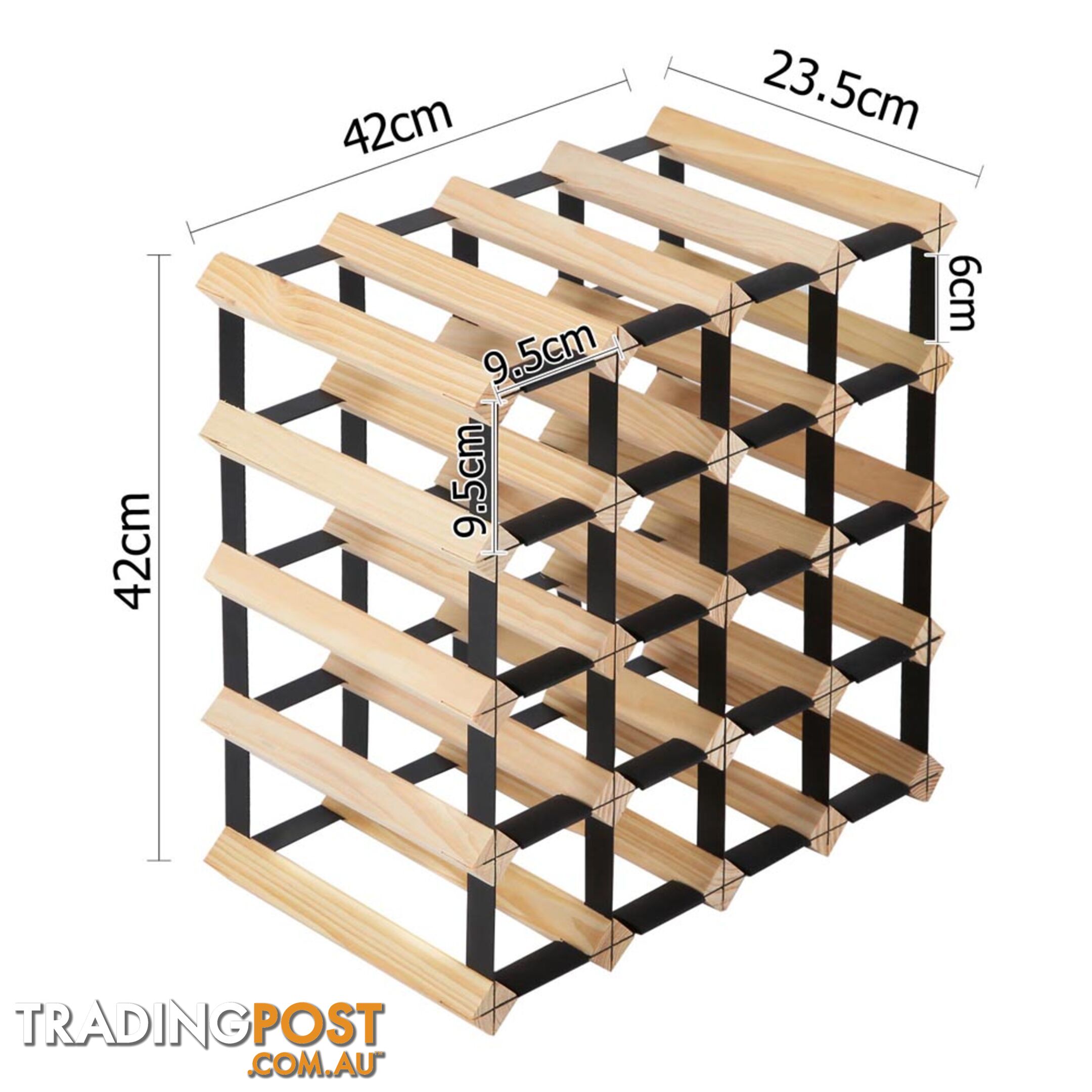 Timber Wine Rack 20 Bottles