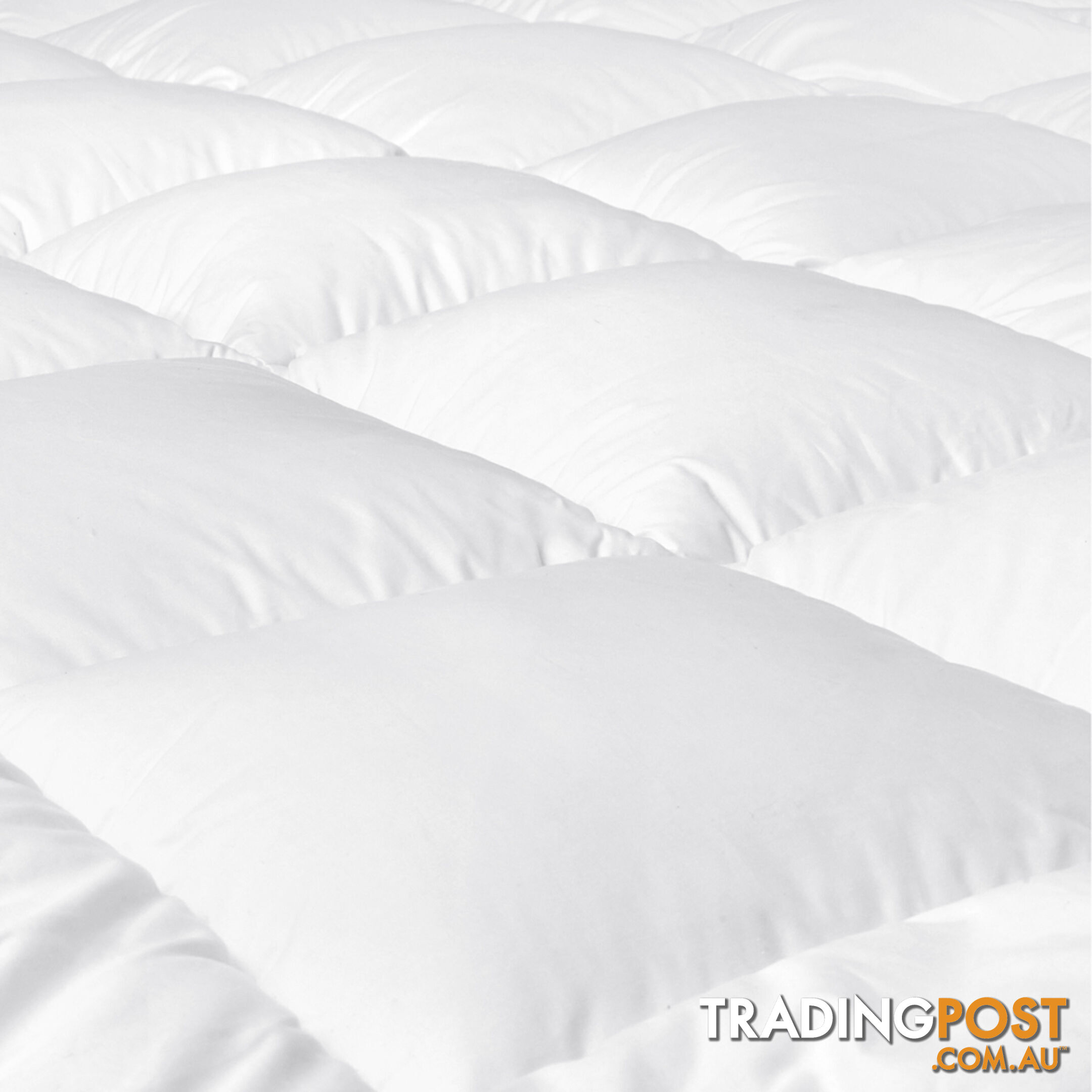 Pillowtop Mattress Topper Memory Resistant Protector Pad Cover King Single