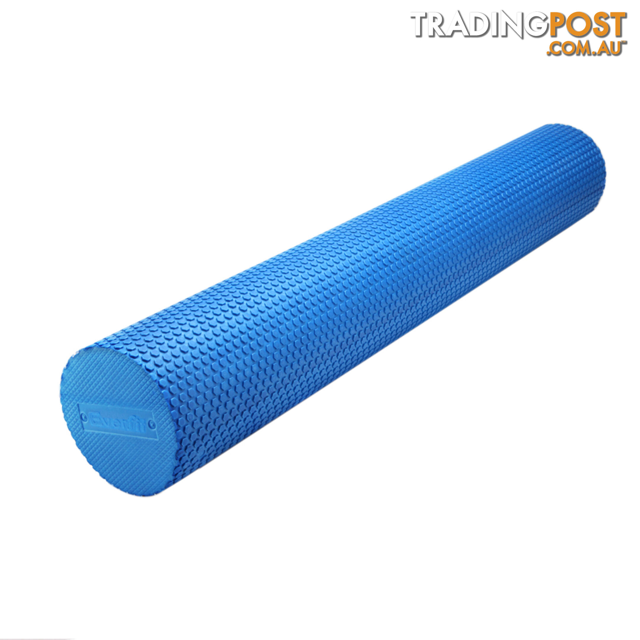 Yoga Gym Pilates EVA Stick Foam Roller Blue 90 x 15cm