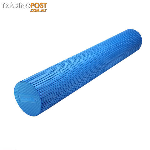 Yoga Gym Pilates EVA Stick Foam Roller Blue 90 x 15cm