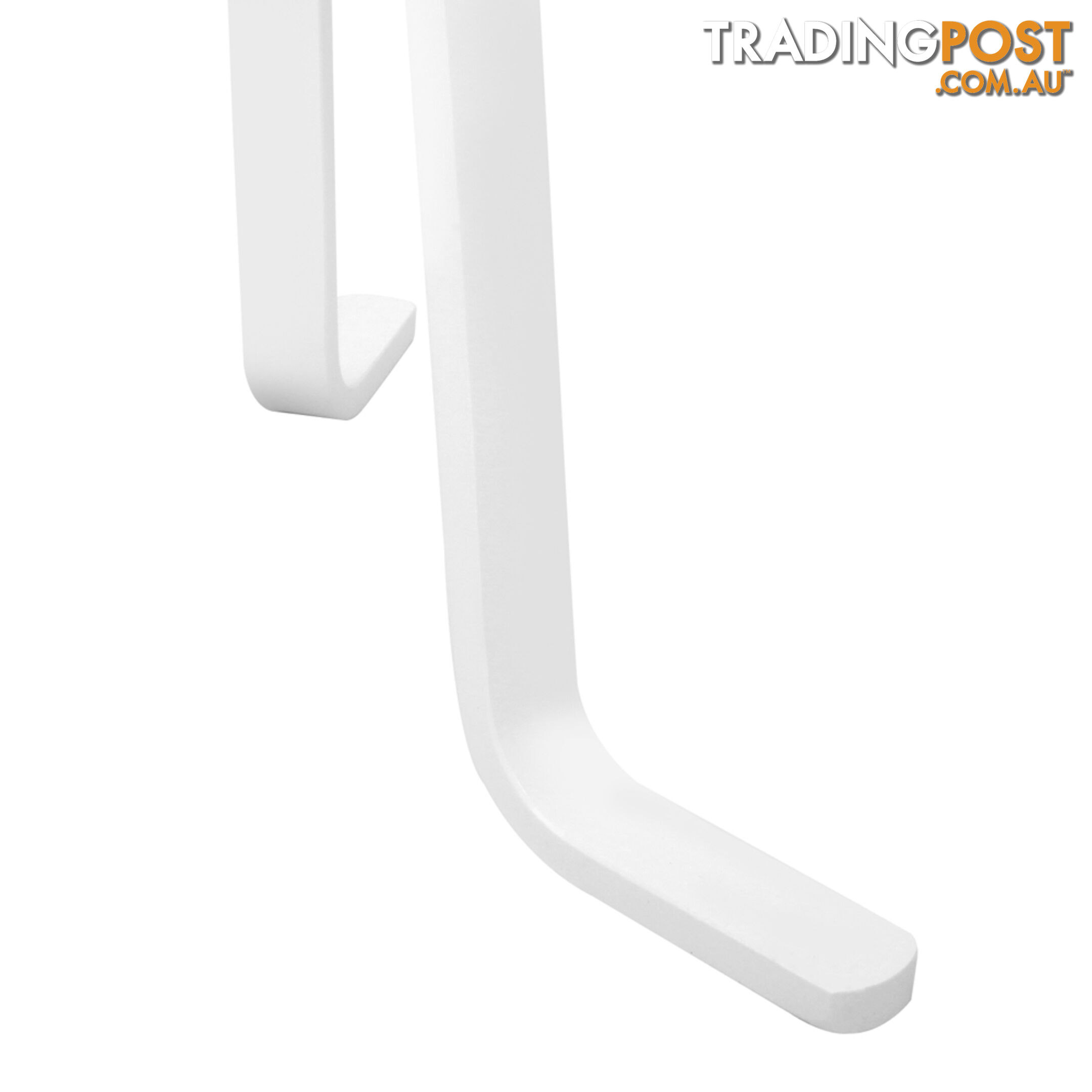 Wooden Coat Rack Clothes Stand Hanger White