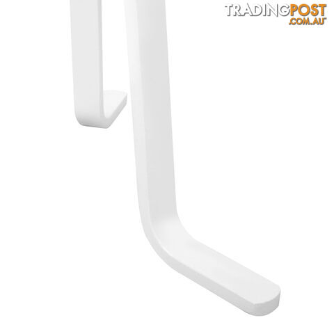 Wooden Coat Rack Clothes Stand Hanger White