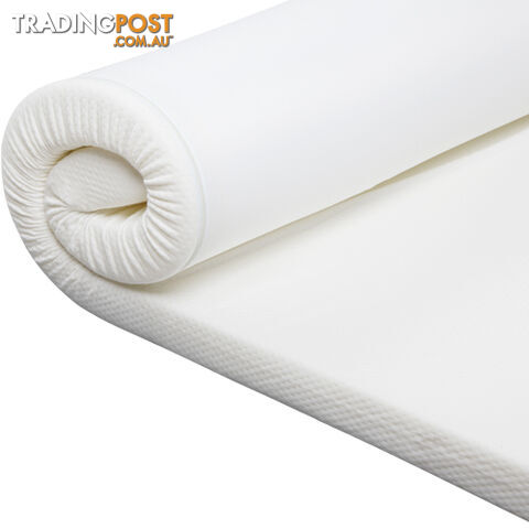 Visco Elastic Memory Foam Mattress Topper 7cm Single