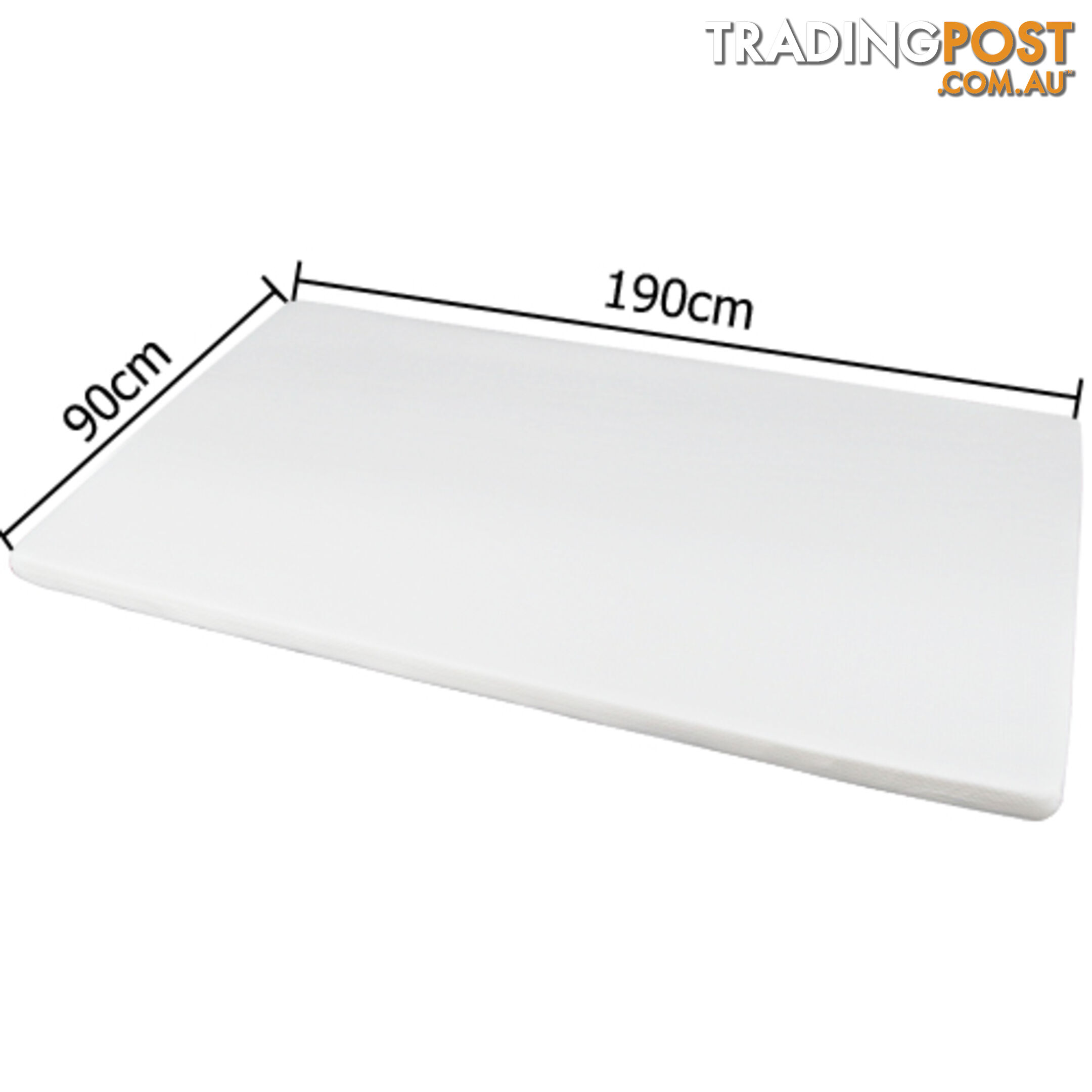 Visco Elastic Memory Foam Mattress Topper 7cm Single