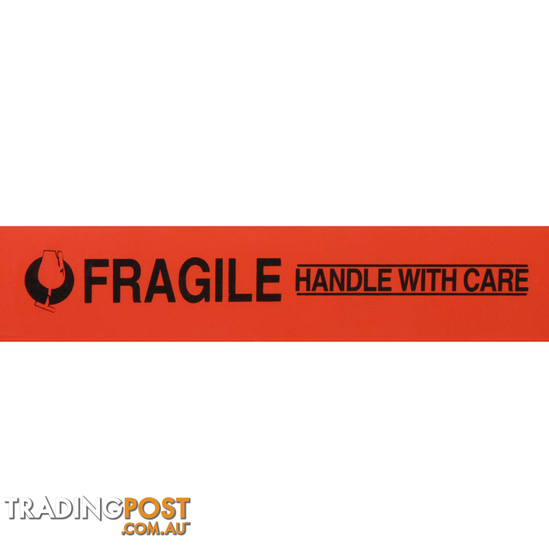 36 Rolls Red Fragile Tape 48mm x 75m