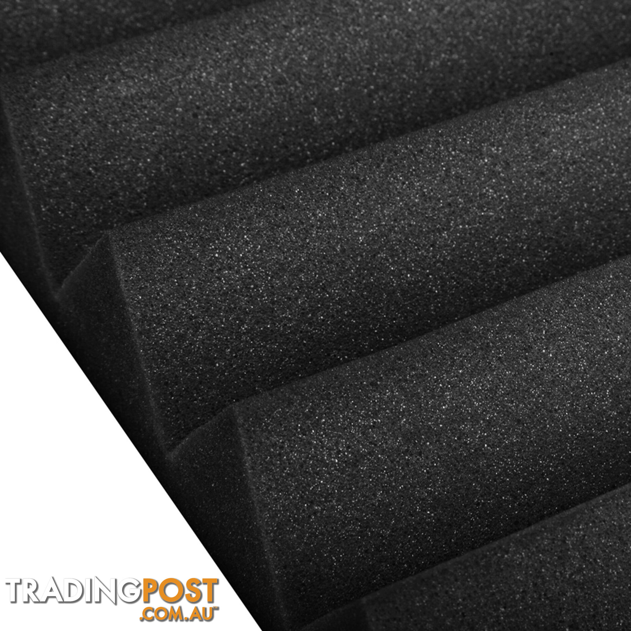 6 Teeth Wedge 30 x 30cm Acoustic Foam Panels x 40