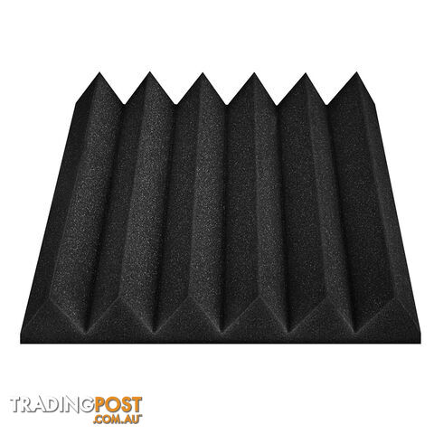 6 Teeth Wedge 30 x 30cm Acoustic Foam Panels x 40