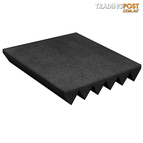 6 Teeth Wedge 30 x 30cm Acoustic Foam Panels x 40