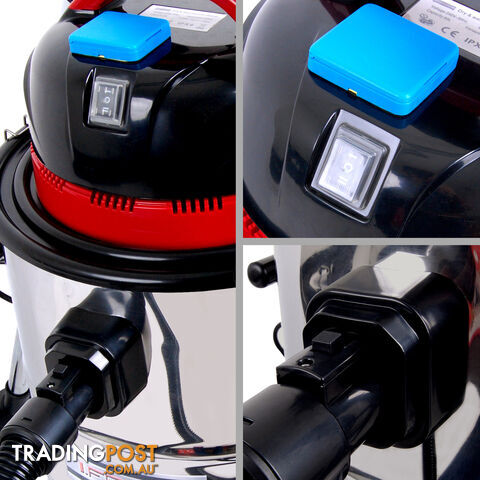 Industrial Commercial Bagless Dry Wet Vacuum Cleaner 60L