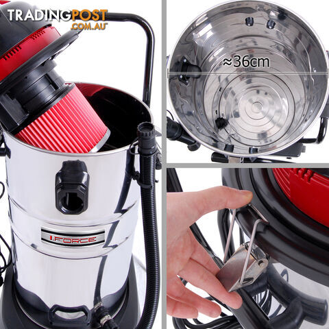 Industrial Commercial Bagless Dry Wet Vacuum Cleaner 60L