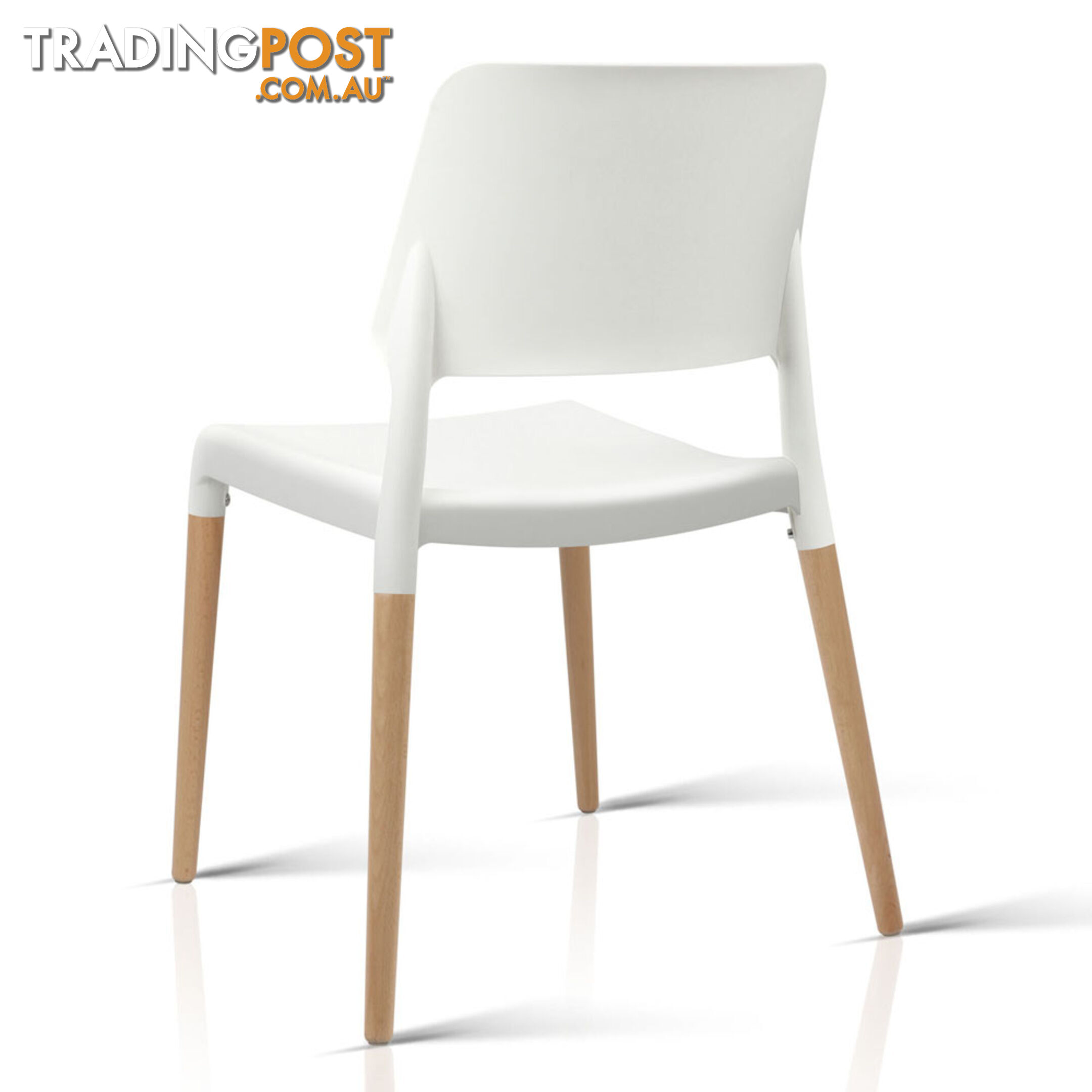 Set of 4 Belloch Replica Dining Chair - White