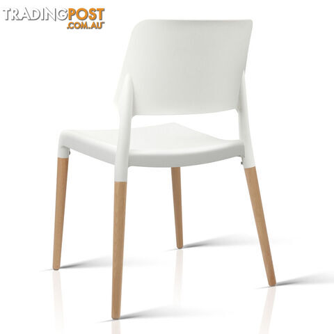 Set of 4 Belloch Replica Dining Chair - White