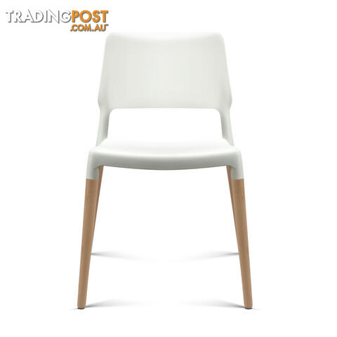 Set of 4 Belloch Replica Dining Chair - White