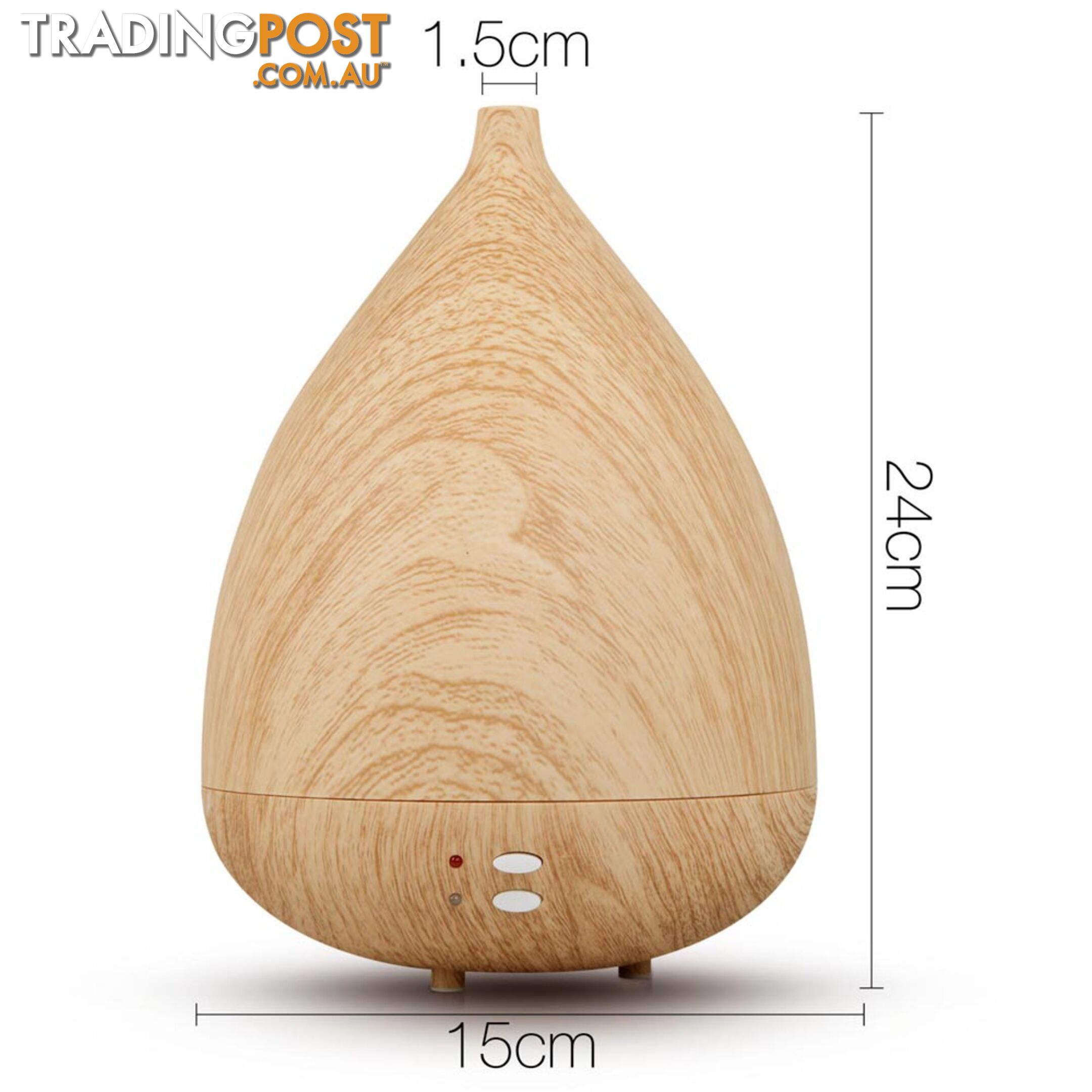 300ml 4-in-1 Aroma Diffuser Light Wood