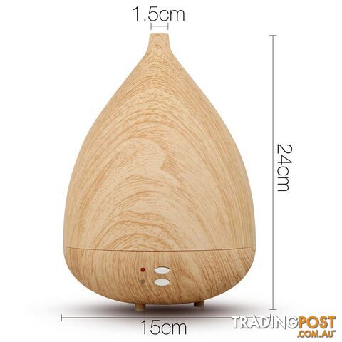 300ml 4-in-1 Aroma Diffuser Light Wood