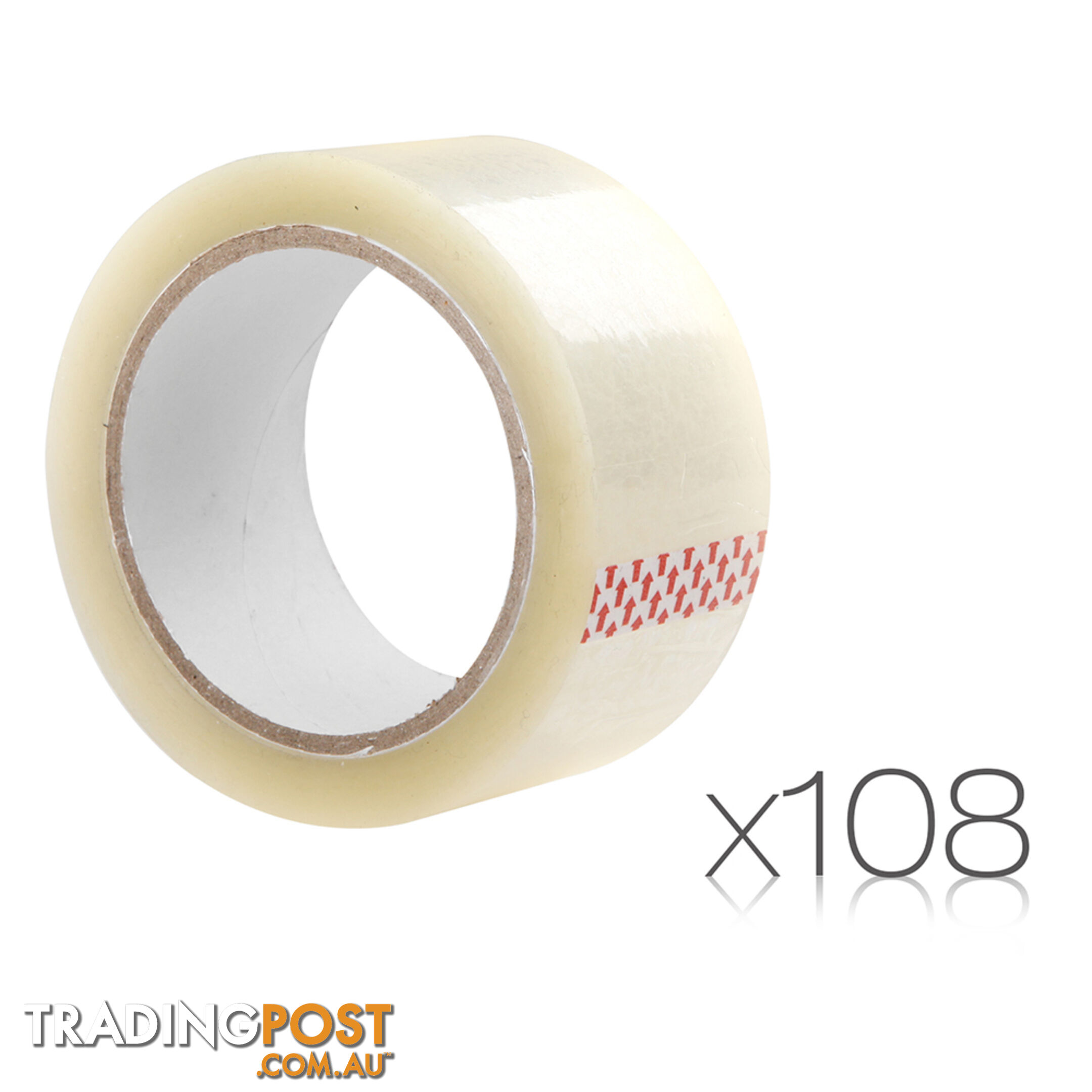 108 Rolls Transparent Packing Tape
