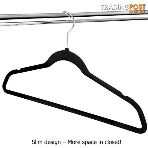 Set of 100 Velvet Coat Hangers - photo 3 of 7