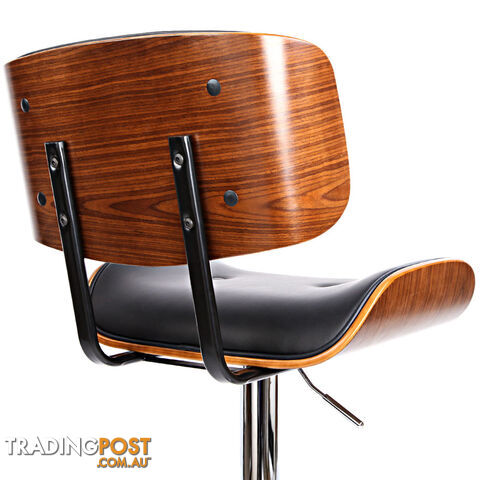 Sleek Wooden Barstool - photo 5 of 9