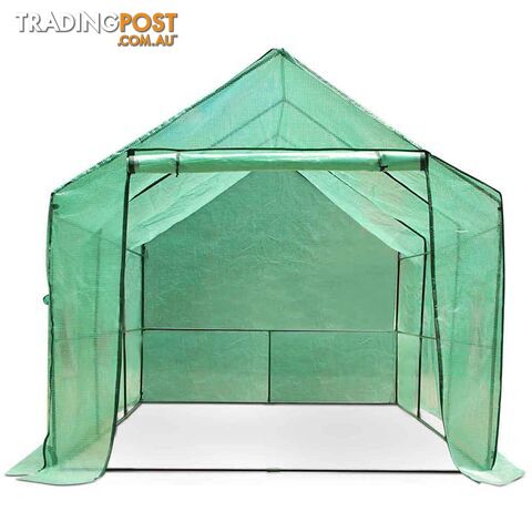 Greenhouse with Green PE Cover - 3.5M x 2M - photo 3 of 8