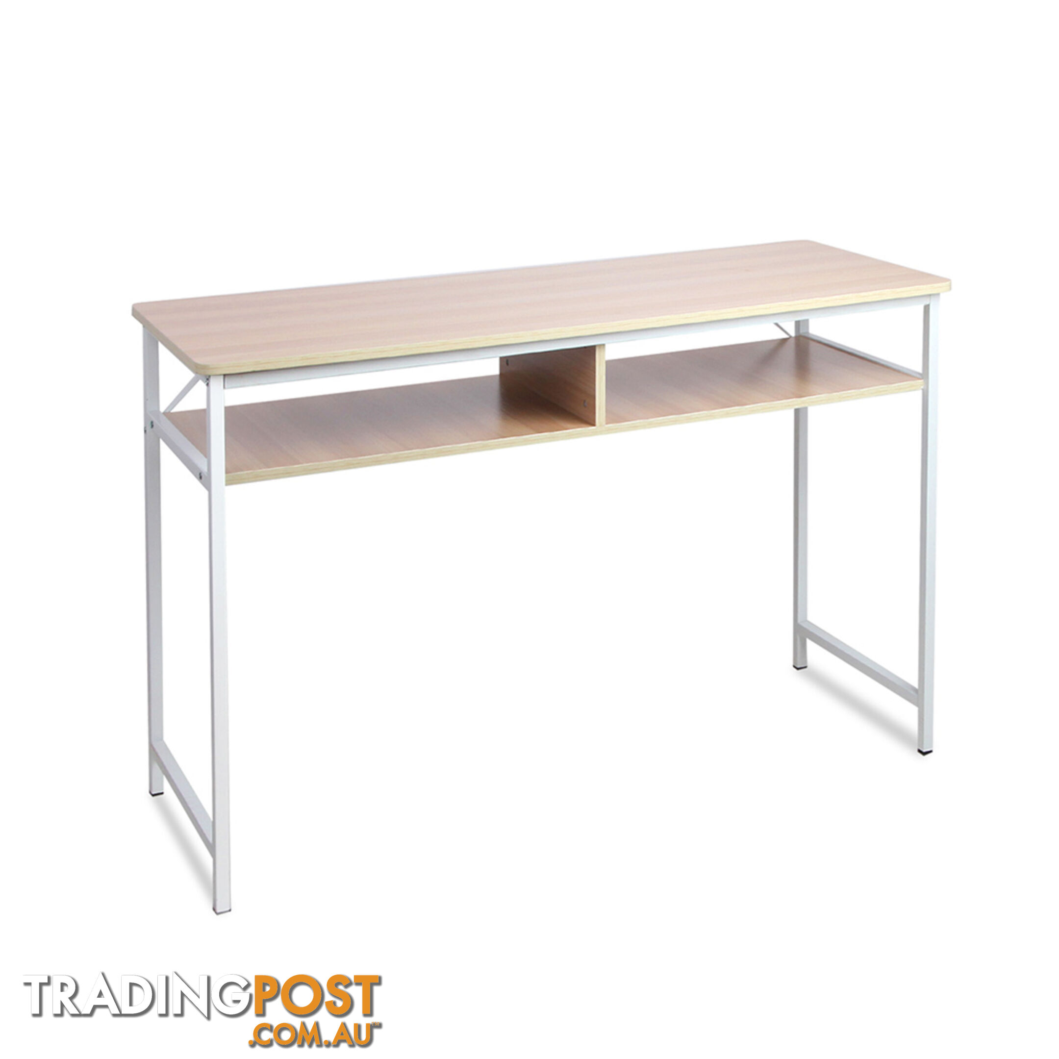 Study Work Desk Natural Wood _ 77CM