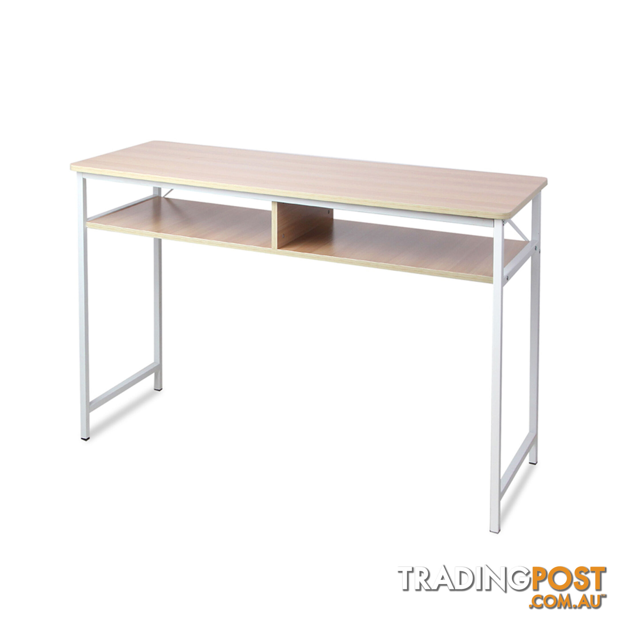 Study Work Desk Natural Wood _ 77CM