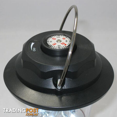 Portable Dynamo LED Lantern Radio with Built-In Compass