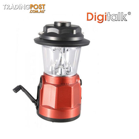 Portable Dynamo LED Lantern Radio with Built-In Compass