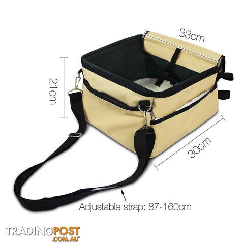 Pet Car Carrier _ Beige - photo 2 of 9