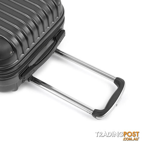 20"  Wanderlite Luggage Case  Black