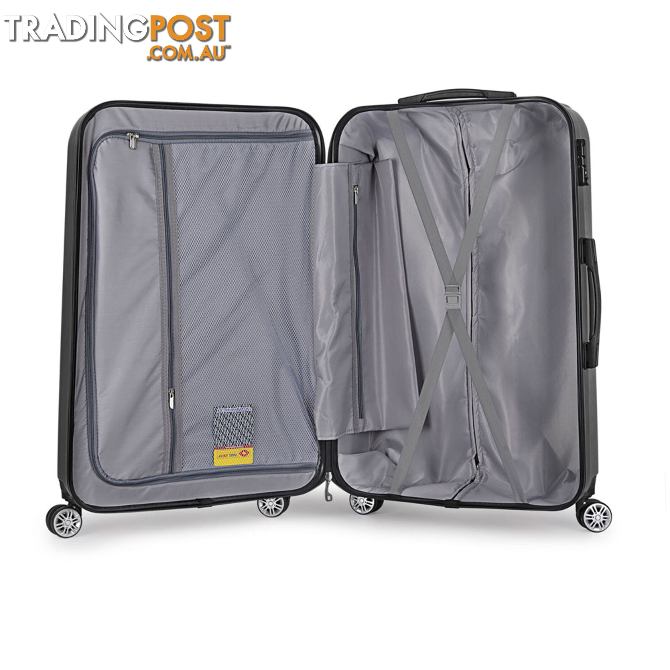 20"  Wanderlite Luggage Case  Black