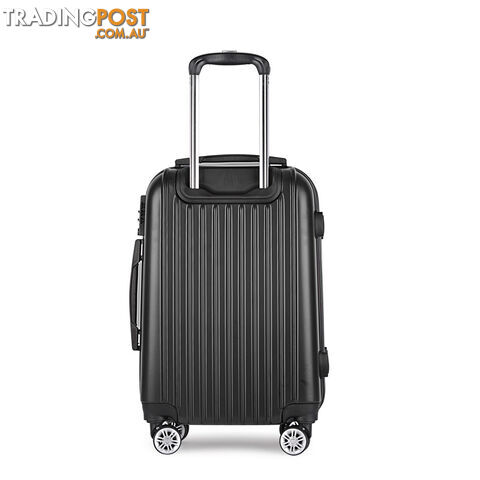 20"  Wanderlite Luggage Case  Black