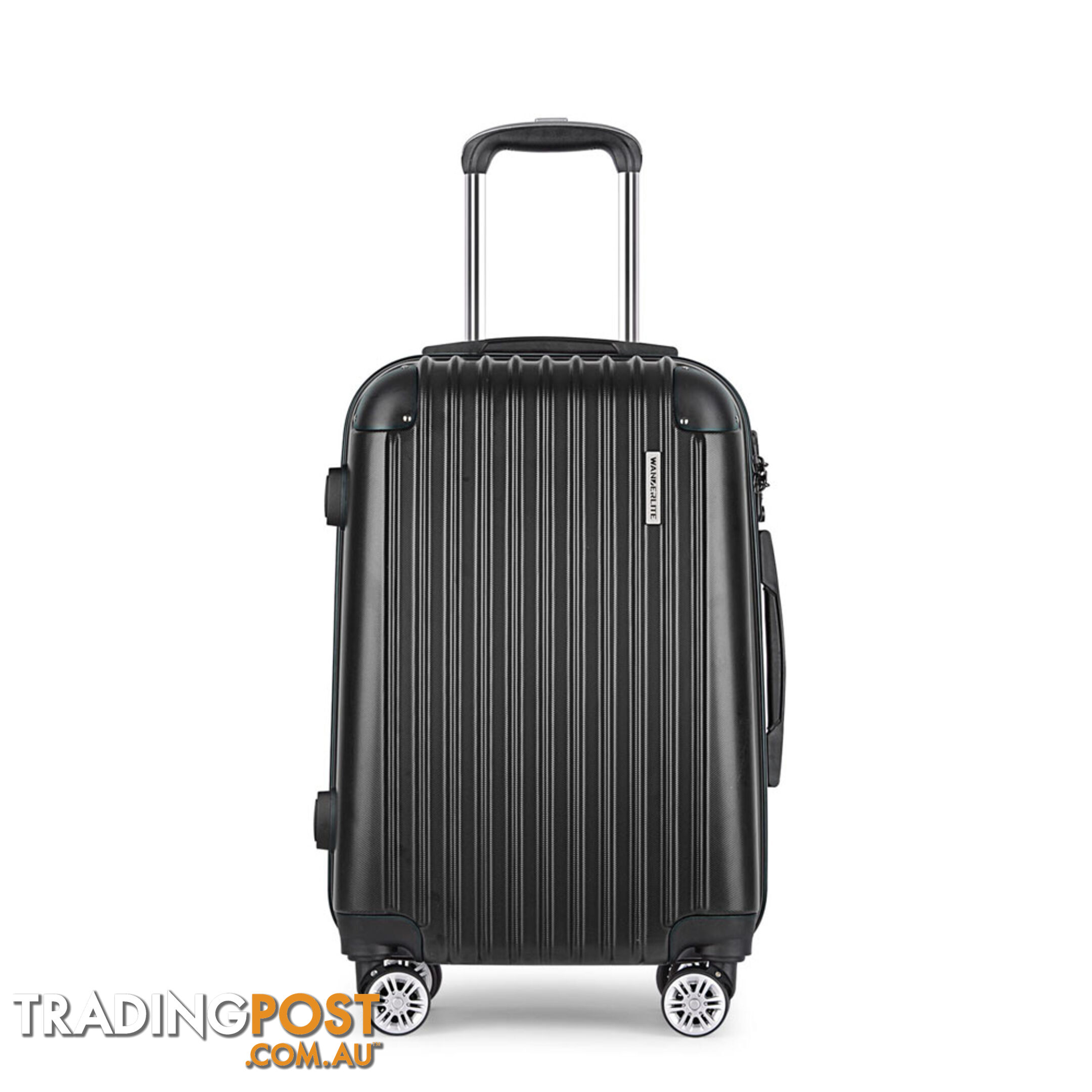 20"  Wanderlite Luggage Case  Black