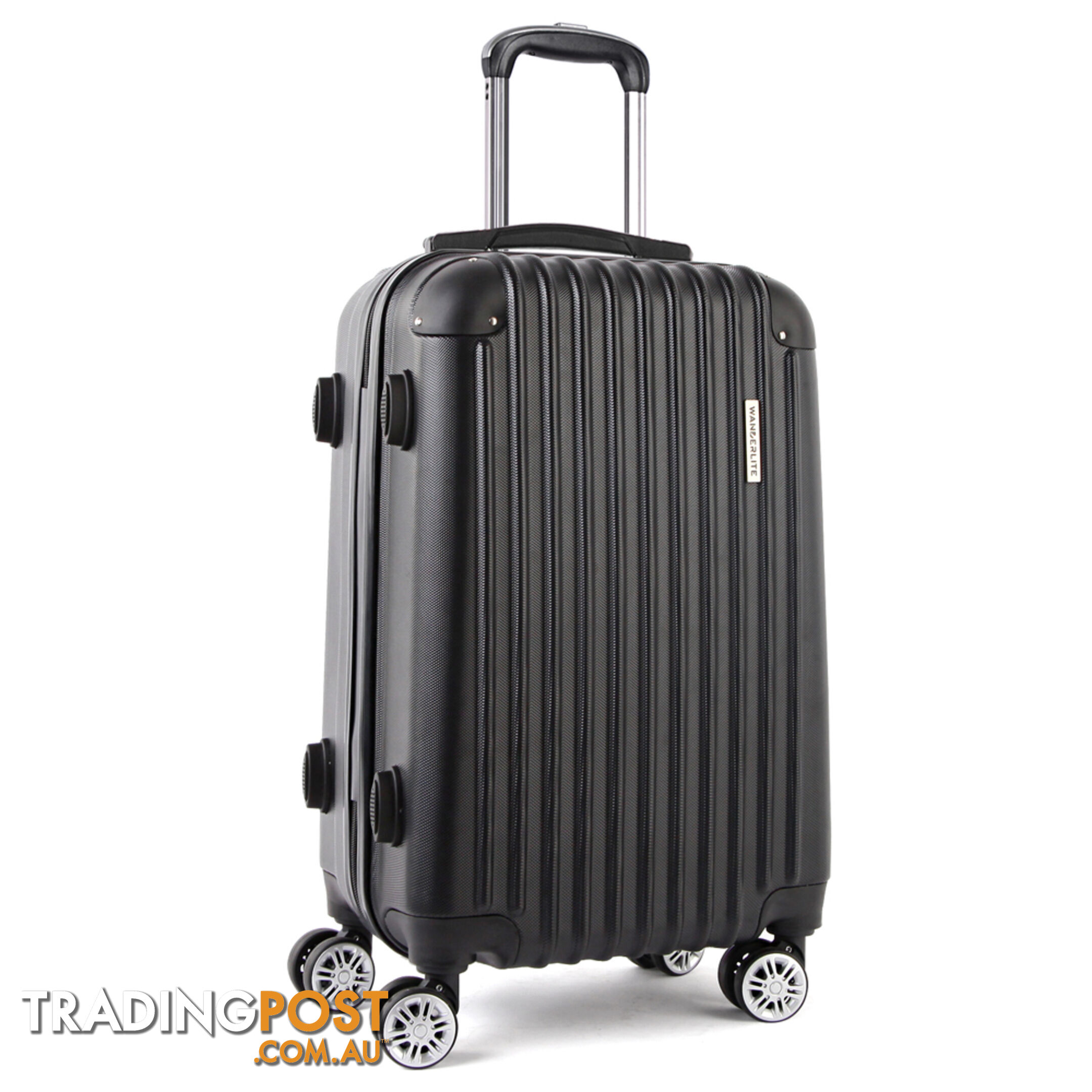 20"  Wanderlite Luggage Case  Black