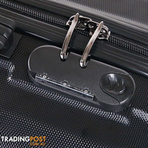 20"  Wanderlite Luggage Case  Black