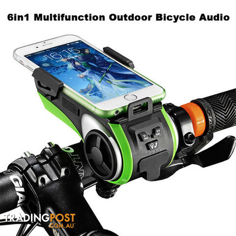 6in1 Multifunction Outdoor Bicycle Audio