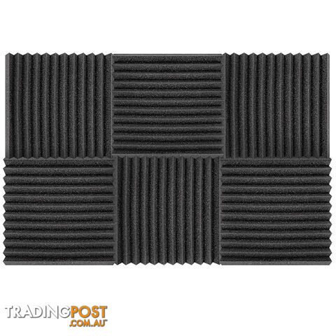 12 Teeth Wedge 30 x 30cm Acoustic Foam Panels x 40