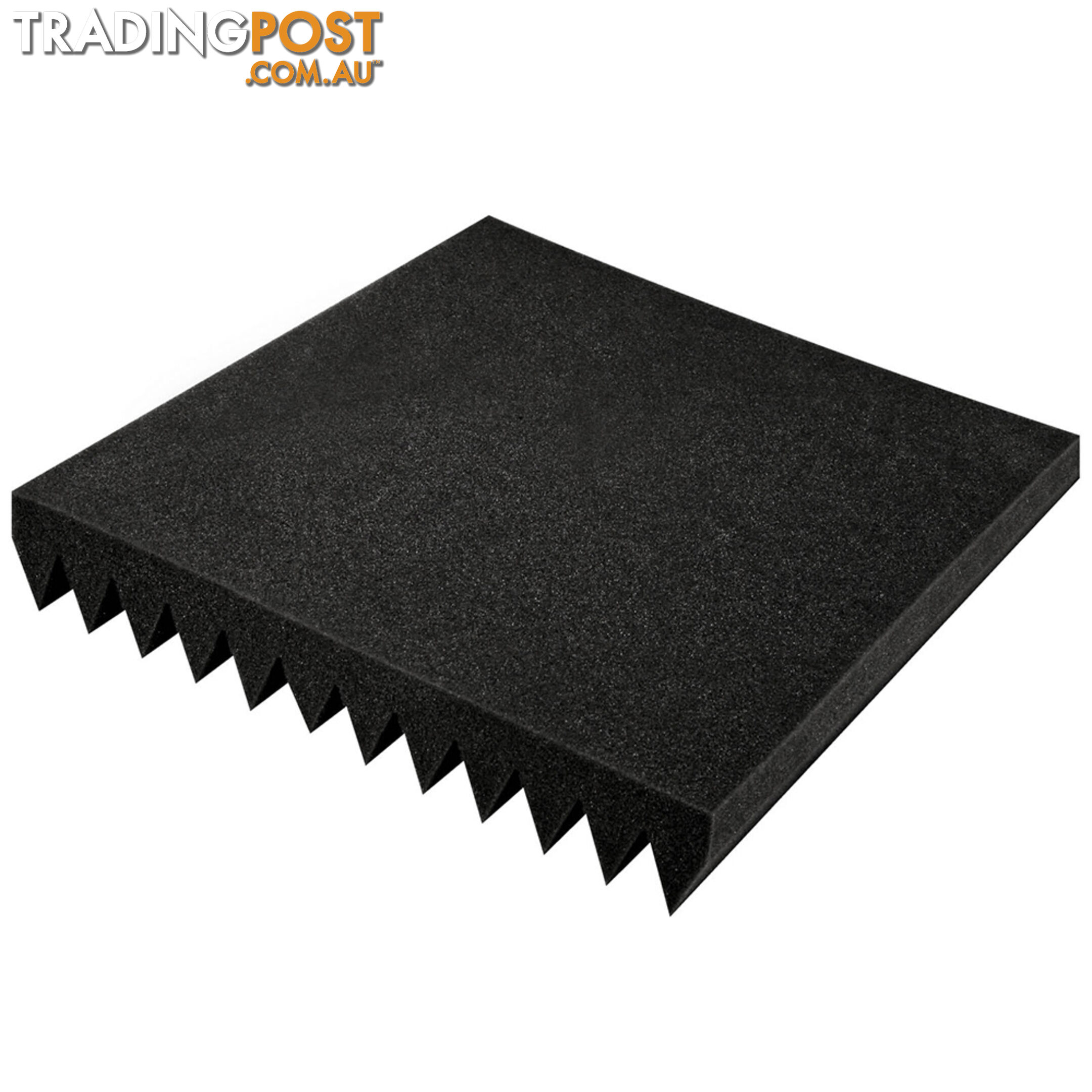 12 Teeth Wedge 30 x 30cm Acoustic Foam Panels x 40