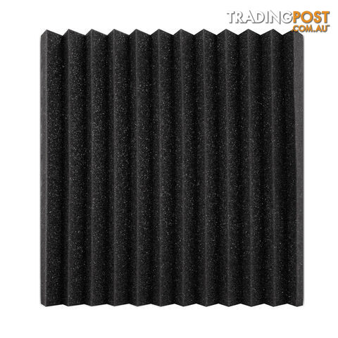 12 Teeth Wedge 30 x 30cm Acoustic Foam Panels x 40