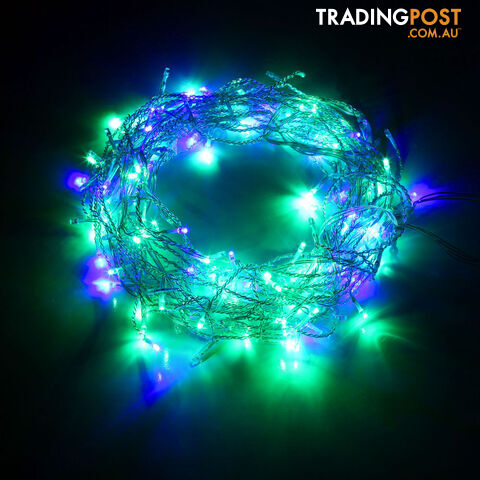 800 LED Christmas Icicle Light w/ 8 Function Controller Multicolour