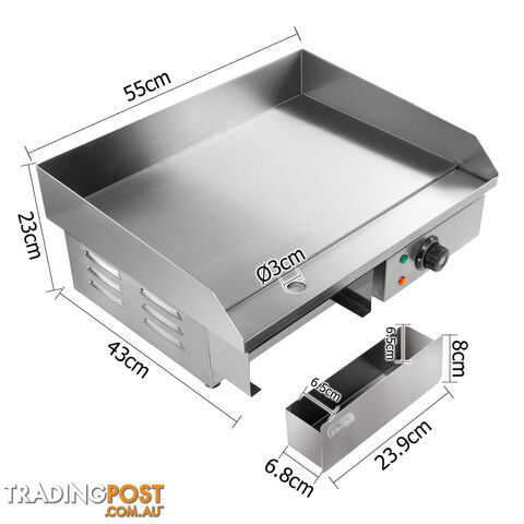 Commercial Electric Griddle BBQ - photo 2 of 9