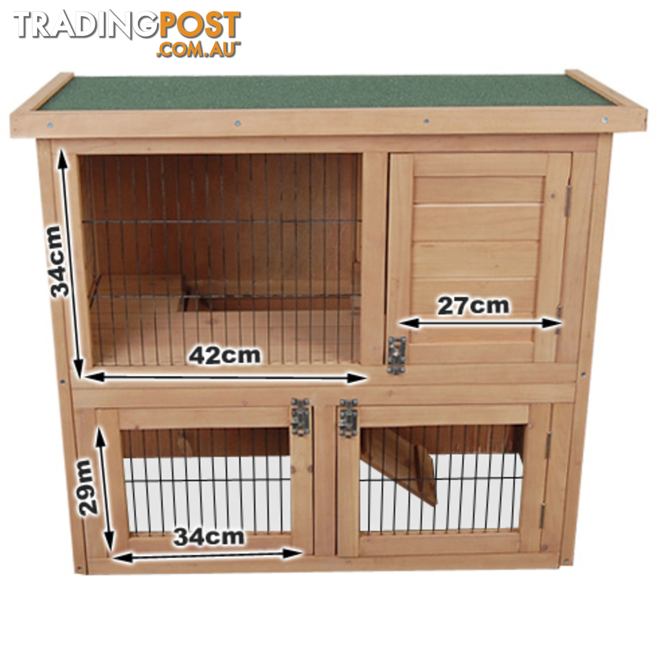 Double Storey Rabbit Hutch