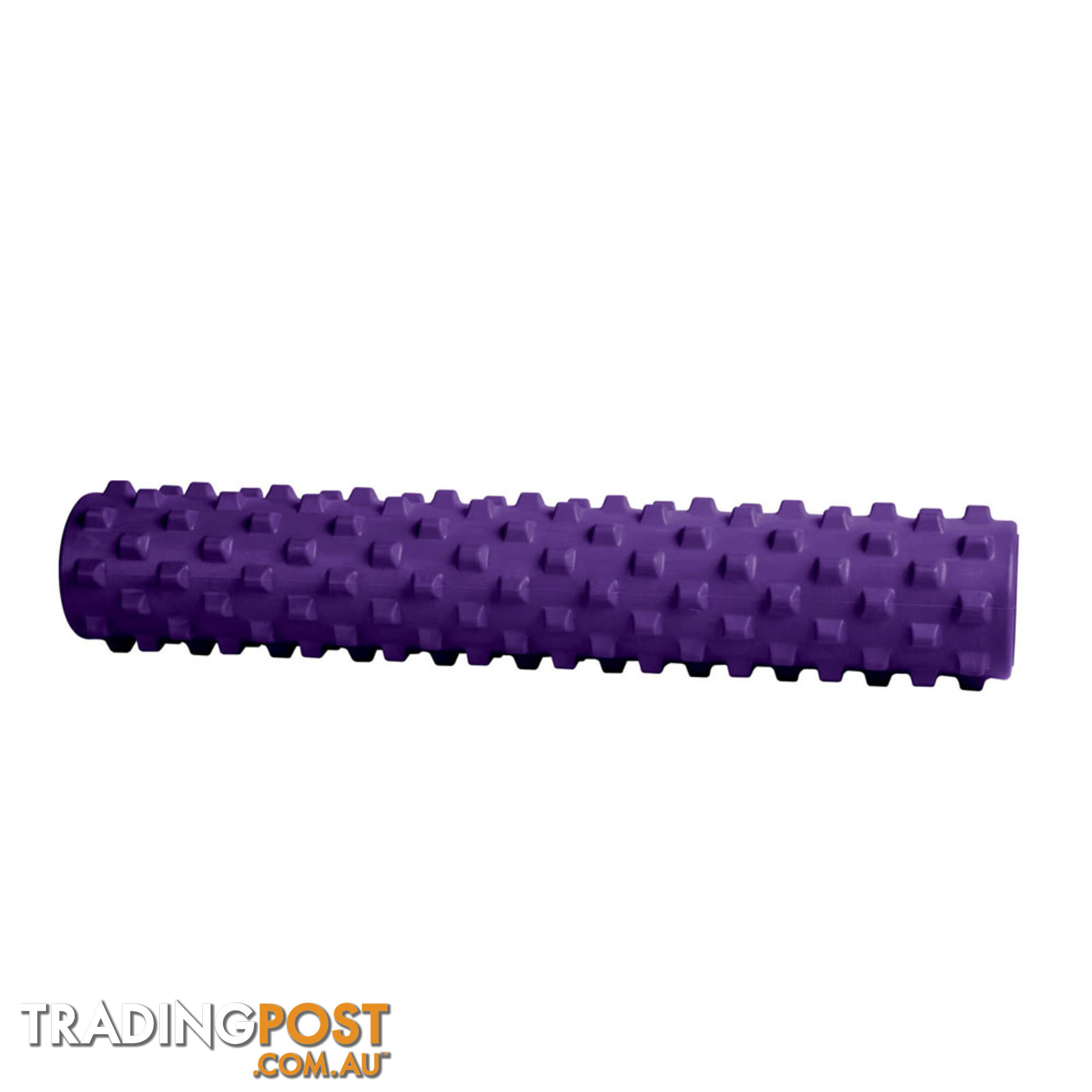 Yoga Gym Pilates EVA Stick Foam Roller Purple 79 x 13cm