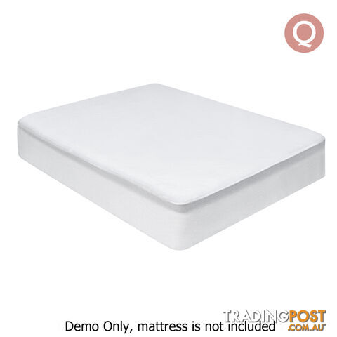 Waterproof Bamboo Mattress Protector - Queen