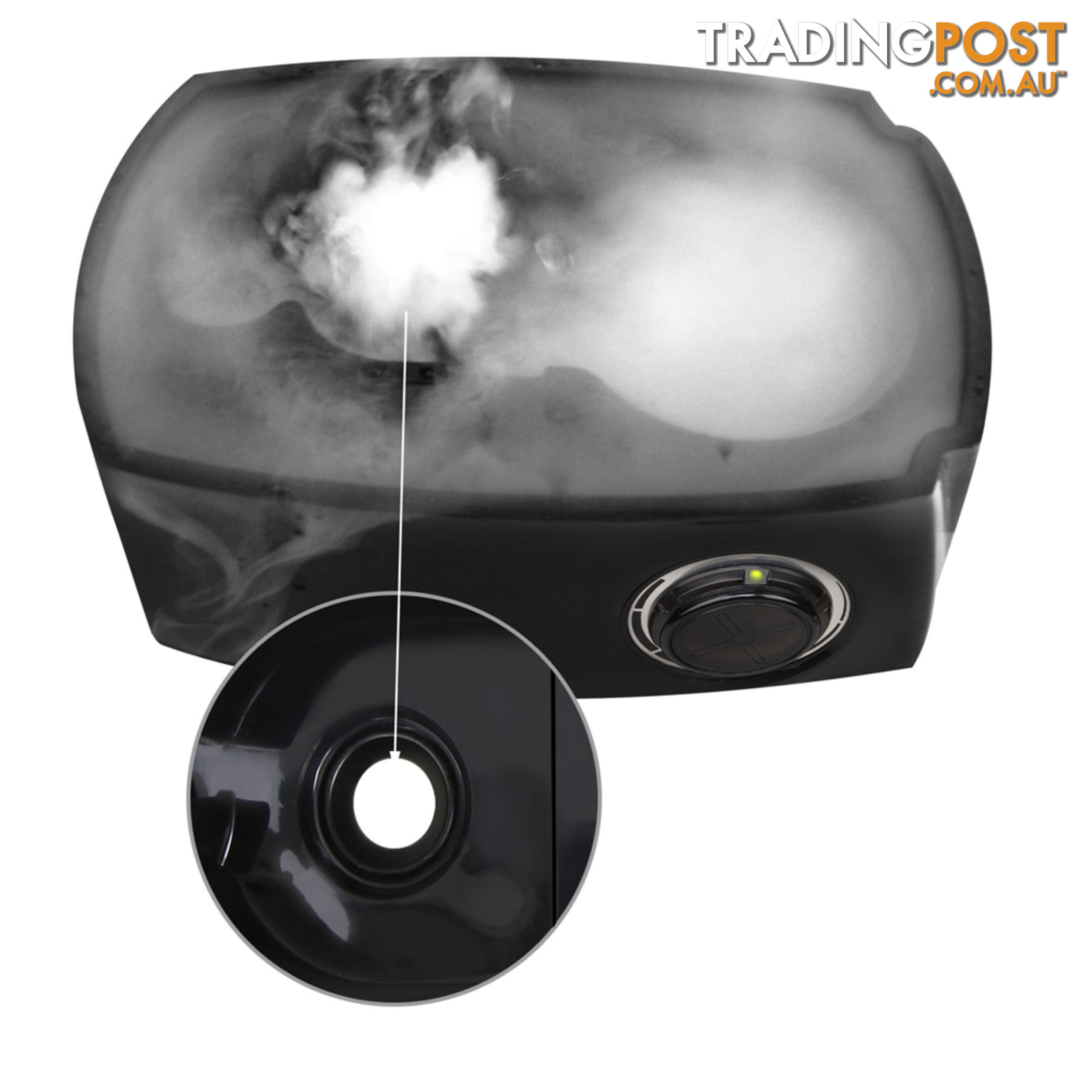 Ultrasonic Cool Mist Air Humidifier 5.8L Black