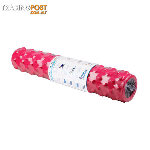 Yoga Gym Pilates EVA Stick Foam Roller Pink 79 x 13cm - photo 5 of 8