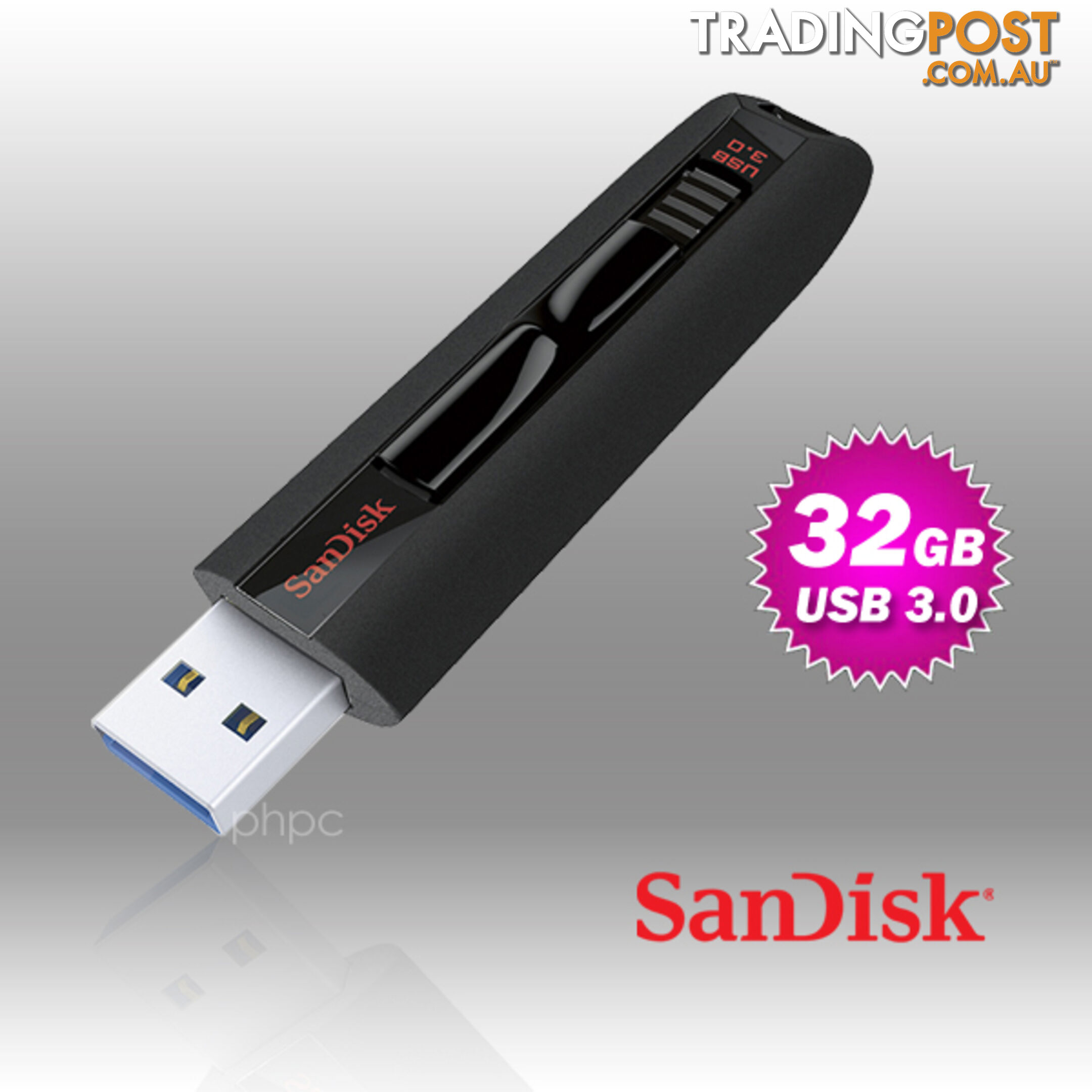 SanDisk Extreme CZ80 32GB USB 3.0 Flash Drive