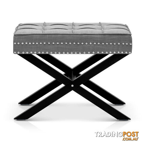 Seat Footstool Bench Stool - Grey - photo 3 of 8